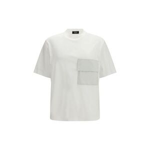 LAMINAR White Cotton Men's T-Shirt